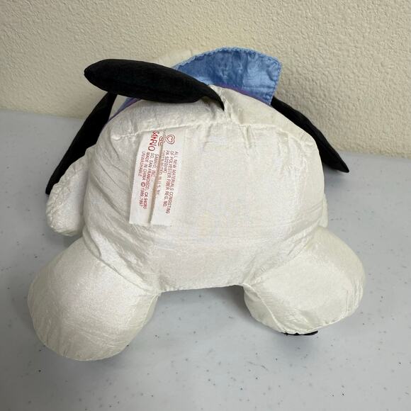 Vintage 90s Sanrio Pochacco Puffy 9" Dog Purple Shirt Stuffed Toy Animal 1997 - Picture 5 of 7